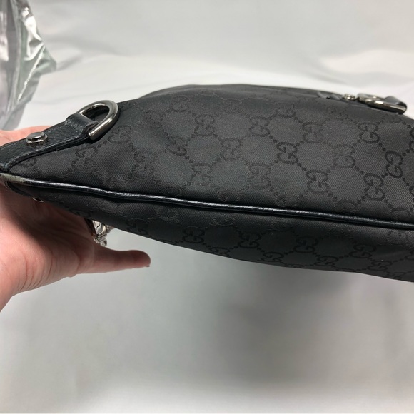 Gucci Bags Gucci Black Nylon Messenger Bag Poshmark
